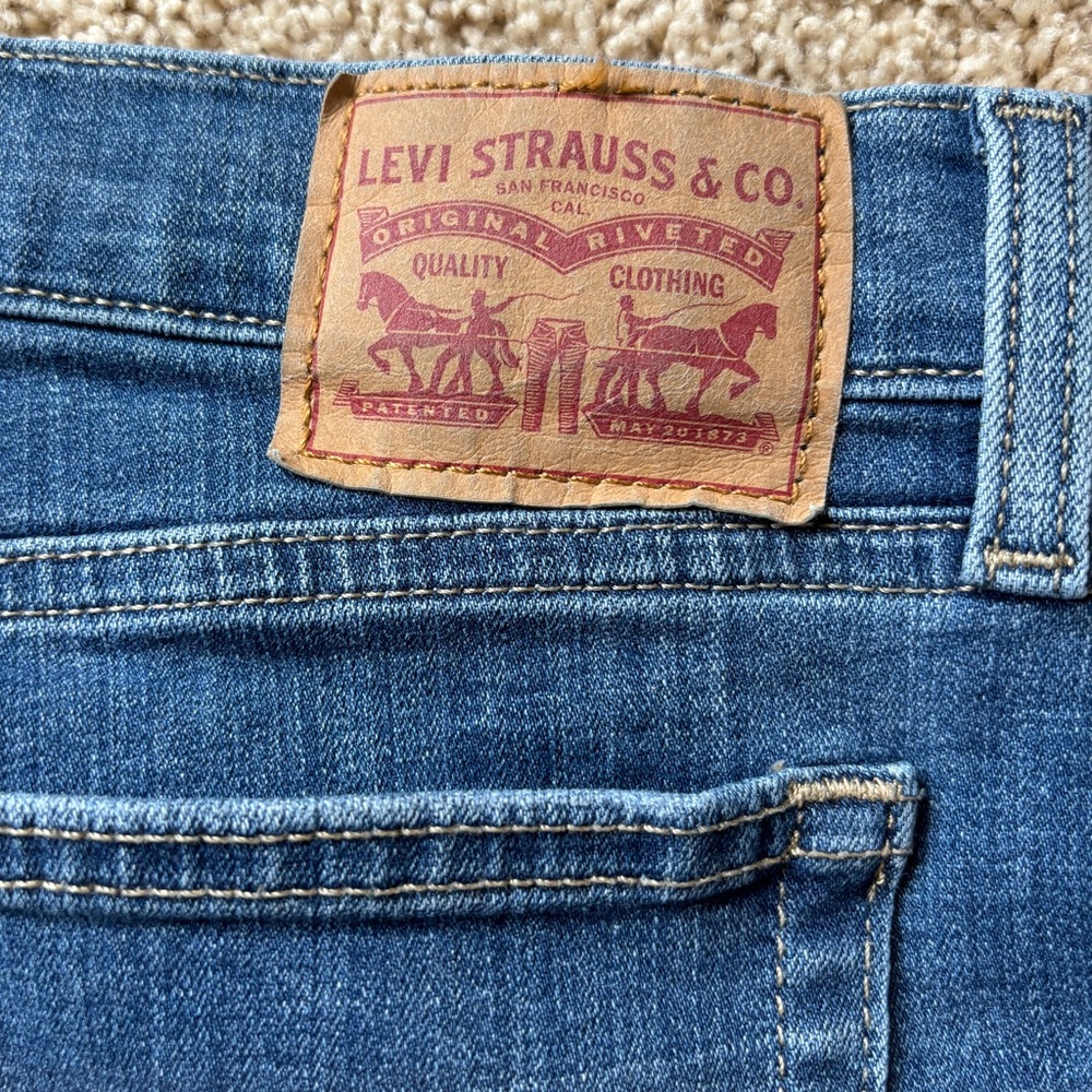 Levi's Blue Boyfriend Jeans